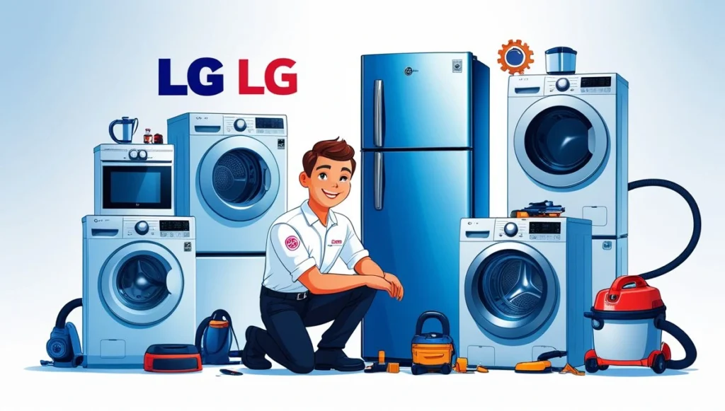 نمایندگی تعمیرات ال جی در تنکابن