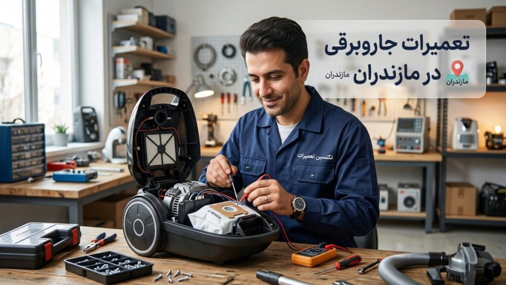 تعمیرات جاروبرقی در مازندران و خدمات تخصصی تعمیر لوازم خانگی