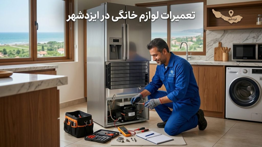 تعمیرات لوازم خانگی در ایزدشهر با خدمات تخصصی مازند سرویس