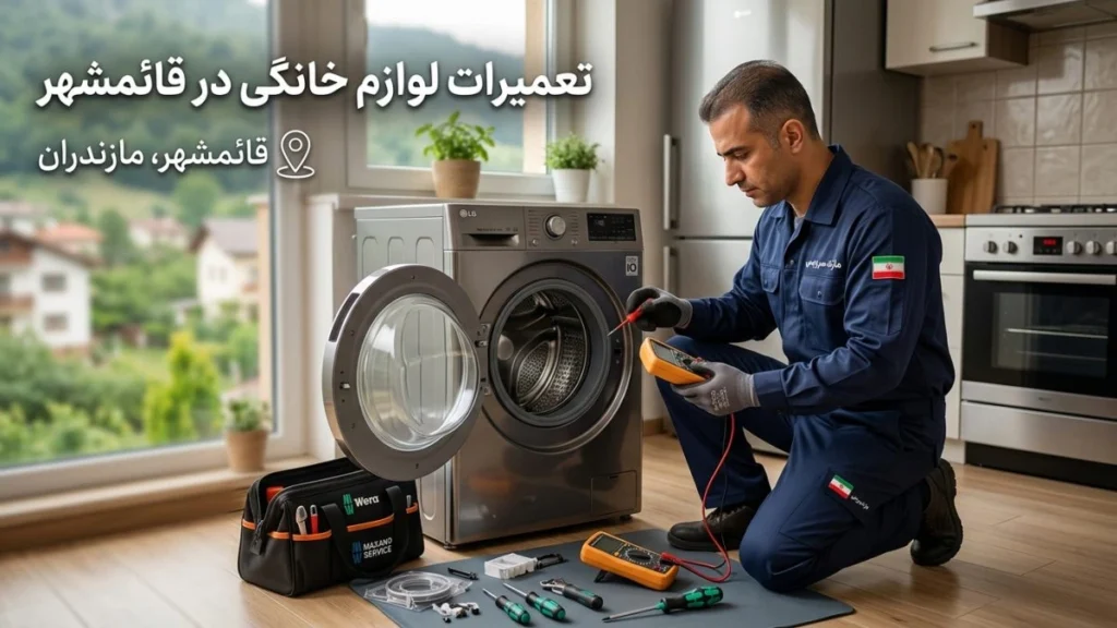 تعمیرات لوازم خانگی در قائمشهر توسط مازند سرویس