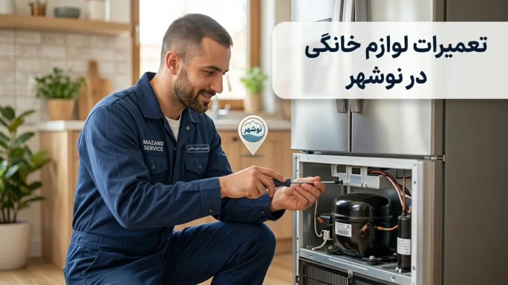 تعمیرات لوازم خانگی در نوشهر توسط مازند سرویس